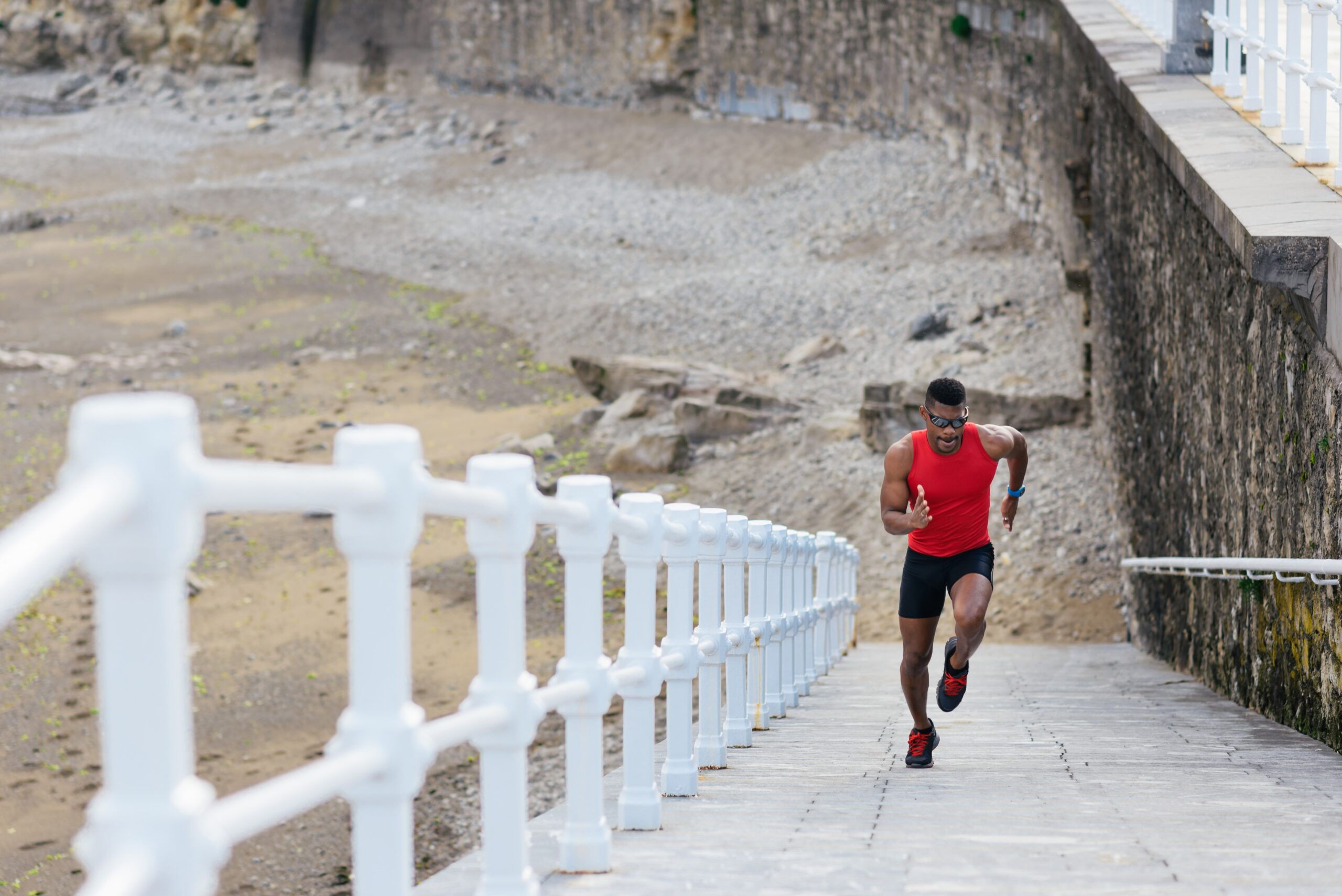 Functional Fitness Running Up Stairs | Fighting Arts Health Lab