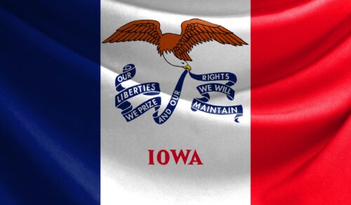 Cornfield Sparring Iowa Flag | Fighting Arts Health Lab